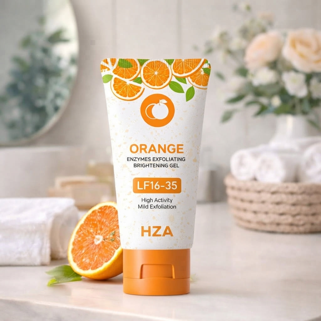 ✨Buy 2 Get 2 FREE 🍊Orange Enzyme Exfoliating Gel — Break Down Dead Skin, Unclog Pores & Reveal Baby-Smooth Skin